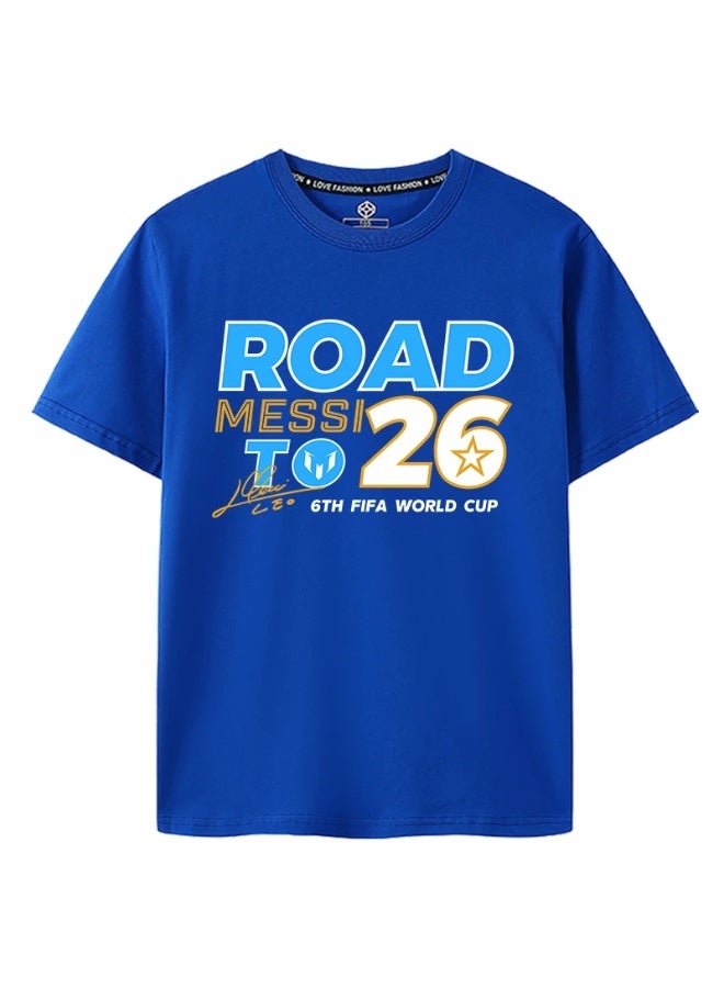 MESSI Summer Must-Have: Solid Color 100% Cotton Round Neck T-Shirt – Couple's Style, Loose Casual Layering Short Sleeve‌ - Image 1