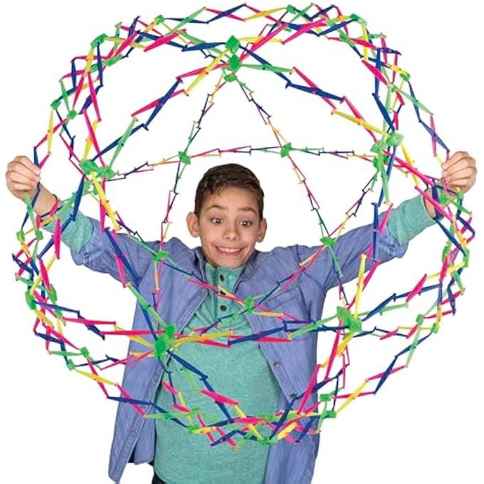 Orb Factory ORB Curiosities Extreme Expand-A-Ball - Triples in Size and Expands to 3 Feet - Huge Expandable Sensory / Fidget Sphere & Breathing Ball Toy - Great for Breath Exercises and Play for Kids and Adults - Image 1