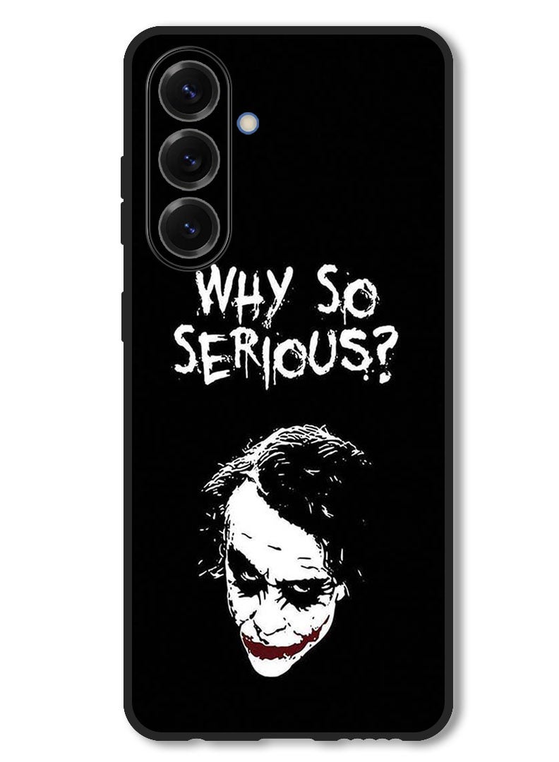 Theodor Case Compatible with Vivo V50 Protection Shockproof Bumper Cover Why So Serious (2) - Image 1