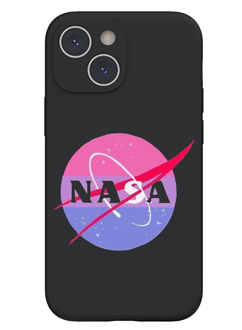 Theodor Protective Slim Fit Case Liquid Silicone Cover with Full Body Protection Anti-Scratch Shockproof Case For iPhone 14 Black  - Oh baby copy - Image 1