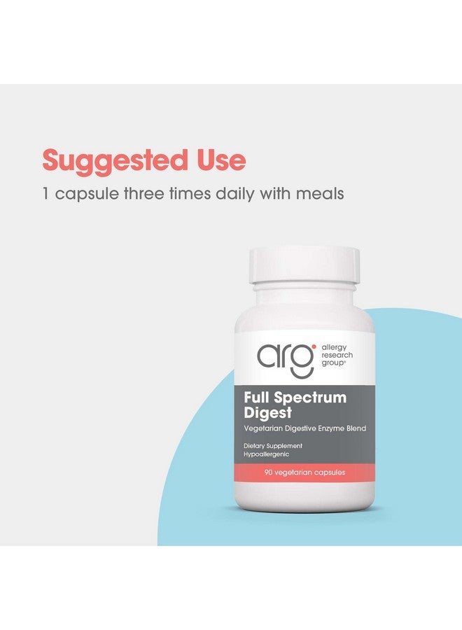 اليرجي ريسيرتش جروب مجموعة أبحاث الحساسية، مجموعة كاملة من المكملات الغذائية مع إنزيمات هضمية للرجال والنساء، دعم الغلوتين، مكمل غذائي للهضم، إنزيمات المرارة، الأميليز، كبسولات نباتية - 90 كبسولة - Image 4