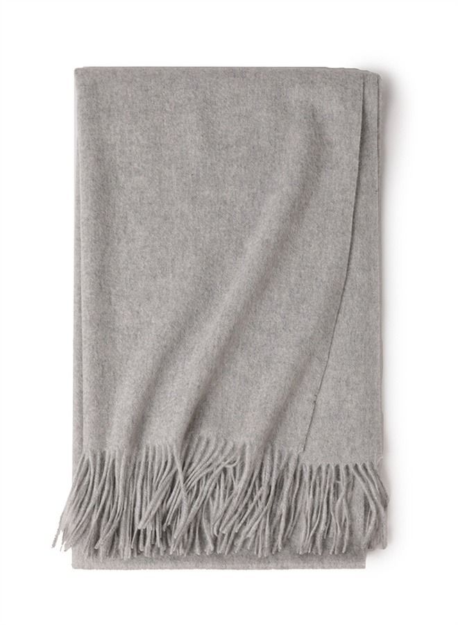 Loquat Women's Tassel Thickened And Lengthened Cashmere Shawl  - Image 2