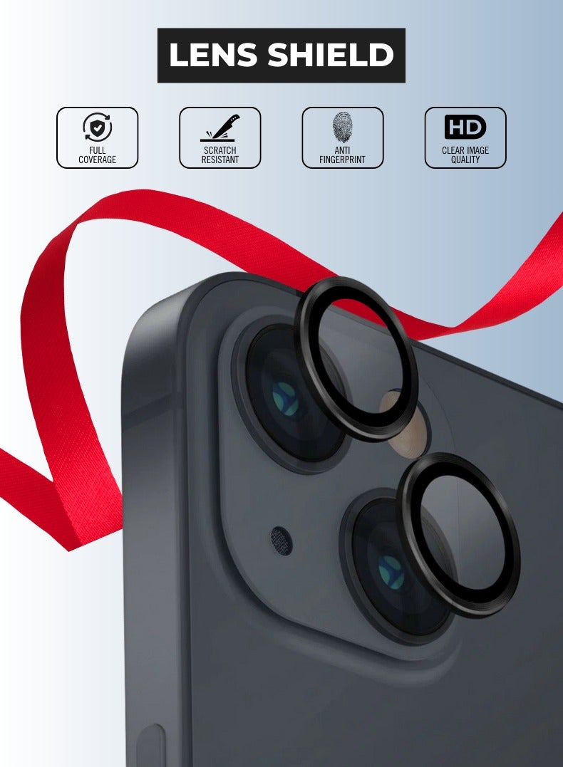 LENS SHIELD Premium Tempered Glass Camera Lens Protector for iPhone 14 - Image 2