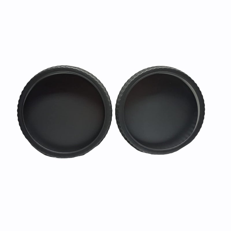 Folca NonStick Pie Tart Tin Mould Pan for Baking Cooking Moulds Pizza Cake Mould with Removable Bottom 2pcs - Image 2