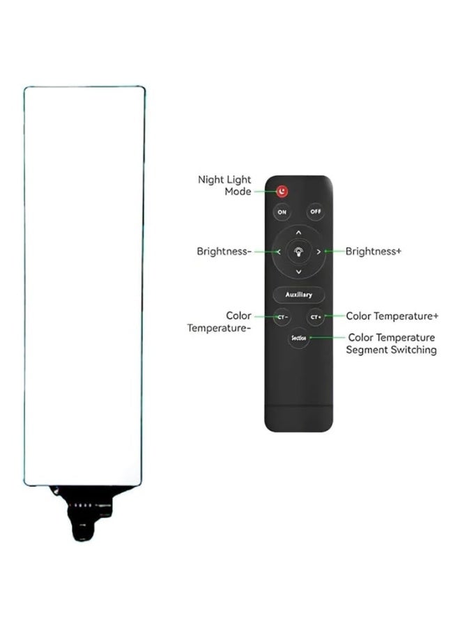 جينرال برو كشاف إضاءة شريطي LED احترافي GenPro RL-100 – 62 واط، درجة حرارة لون 2700K–7500K، مع تحكم عن بعد - Image 3