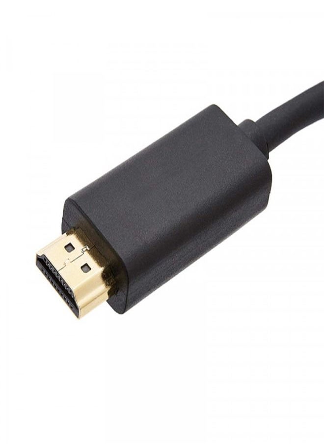 Generic - Mini DisplayPort to HDMI Display Adapter Cable Line Cord Wire 1.8M - Image 1