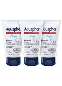 Aquaphor Baby Advanced Therapy Healing Ointment Skin Protectant (3.0 Oz. 3 Pk) 