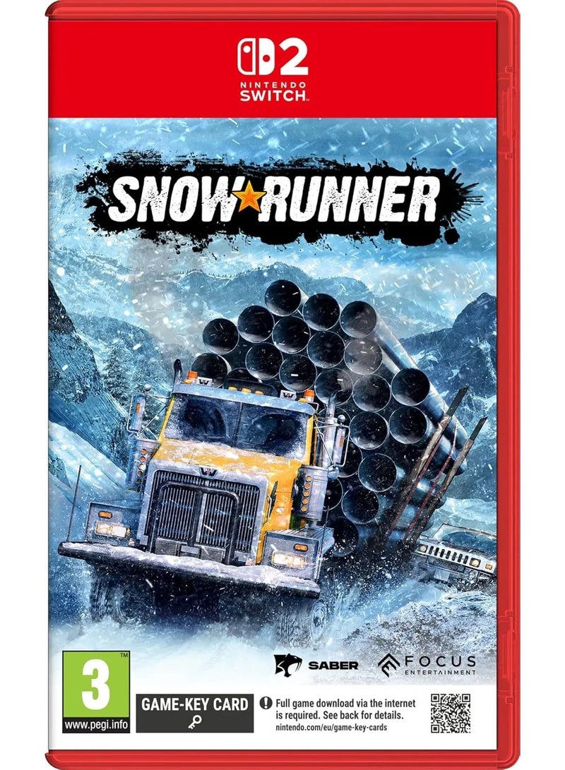 Saber Interactive SnowRunner - Nintendo Switch 2 [GAME-KEY CARD] - nintendo_switch - Image 1