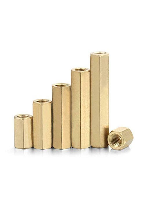 Rpi shop Rpi shop M3 X 30mm Dual Ends Brass Pillar PCB Standoff Hexagonal Spacer Hex Brass Standoff spacer Female to Female Spacing Screws Double pass Hex Long Nuts Pack of 10 Pcs  - Image 5