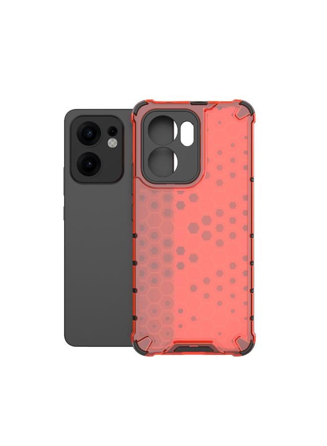 S-TOP Case For OPPO Reno13 F 5G Global Honeycomb Shockproof Phone Case - Image 4