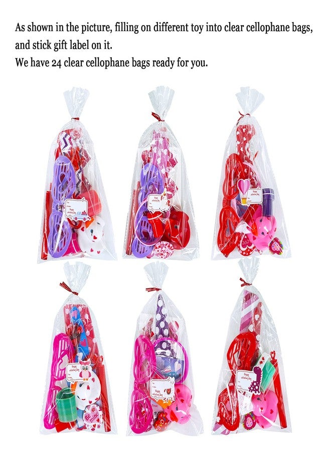 وينلين مجموعة وينلين المكونة من 112 قطعة من أدوات الكتابة والألعاب لعيد الحب، أكياس هدايا عيد الحب، جوائز ومكافآت عيد الحب، كمية كبيرة للأطفال والطلاب، هدايا حفلات عيد الحب، هدايا لتبادل الهدايا في الفصول الدراسية المدرسية - Image 2