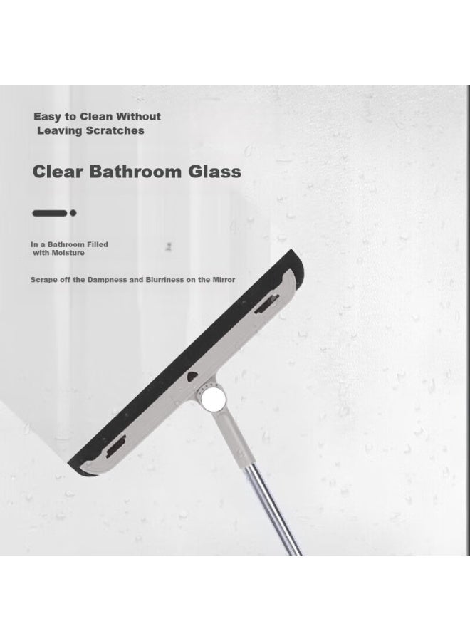 Mengting Magic Broom, Glass Silicone Squeegee, Kitchen And Bathroom Dust Remover, Toilet Streak-free Ser, Floor Water Ser Mop - Image 2