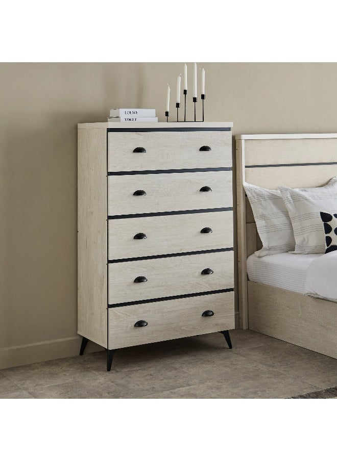 Home Box Granby Chest of 5 Drawers  - Image 1