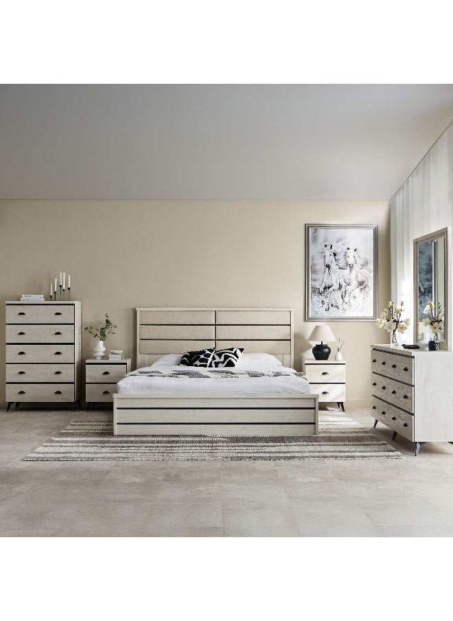 Home Box Granby Chest of 5 Drawers  - Image 5