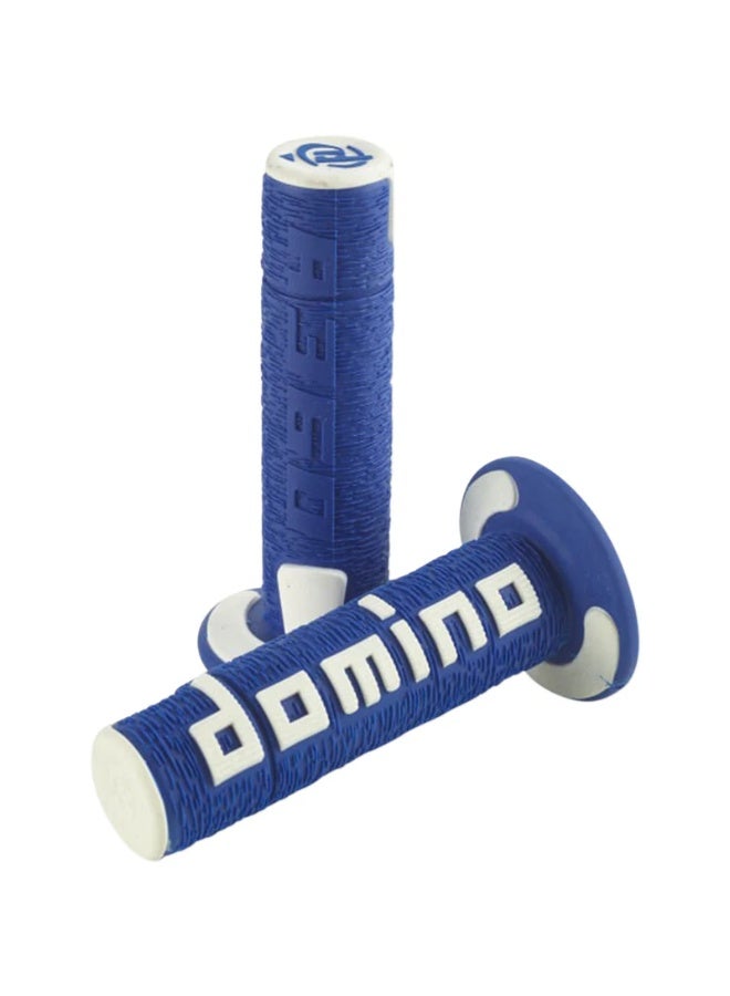 Domino Racing A360 Off-Road Grips –  Blue/White