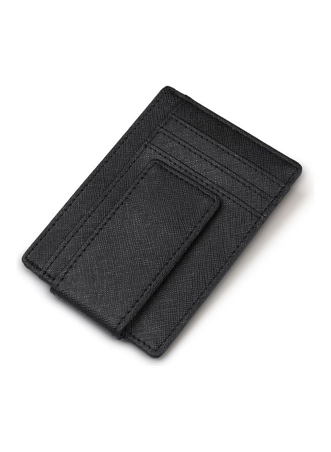 Leather Money Clip Black - Image 2