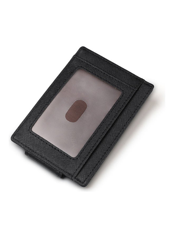 Leather Money Clip Black - Image 1