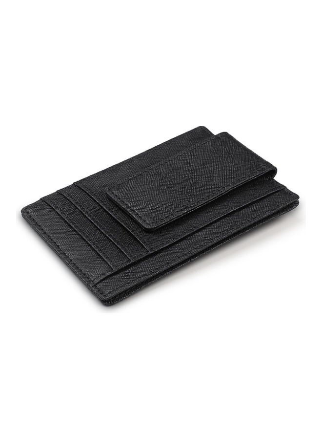 Leather Money Clip Black - Image 3