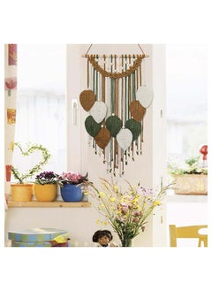 Macrame feather Wall Hanging Boho Leaves Macrame Tapestry Wall Decor Handmade Brown - pzsku/Z74C832E4B5D7FFCF0960Z/45/_/1716807336/dd8bd162-6eb2-471b-87dc-d52579b9887b