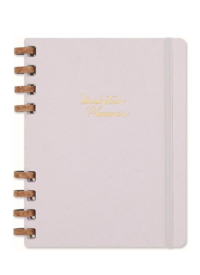MOLESKINE Undated Spiral Weekly And Mondthly Agenda Hard Cover 19x25cm XL Size  - Image 1