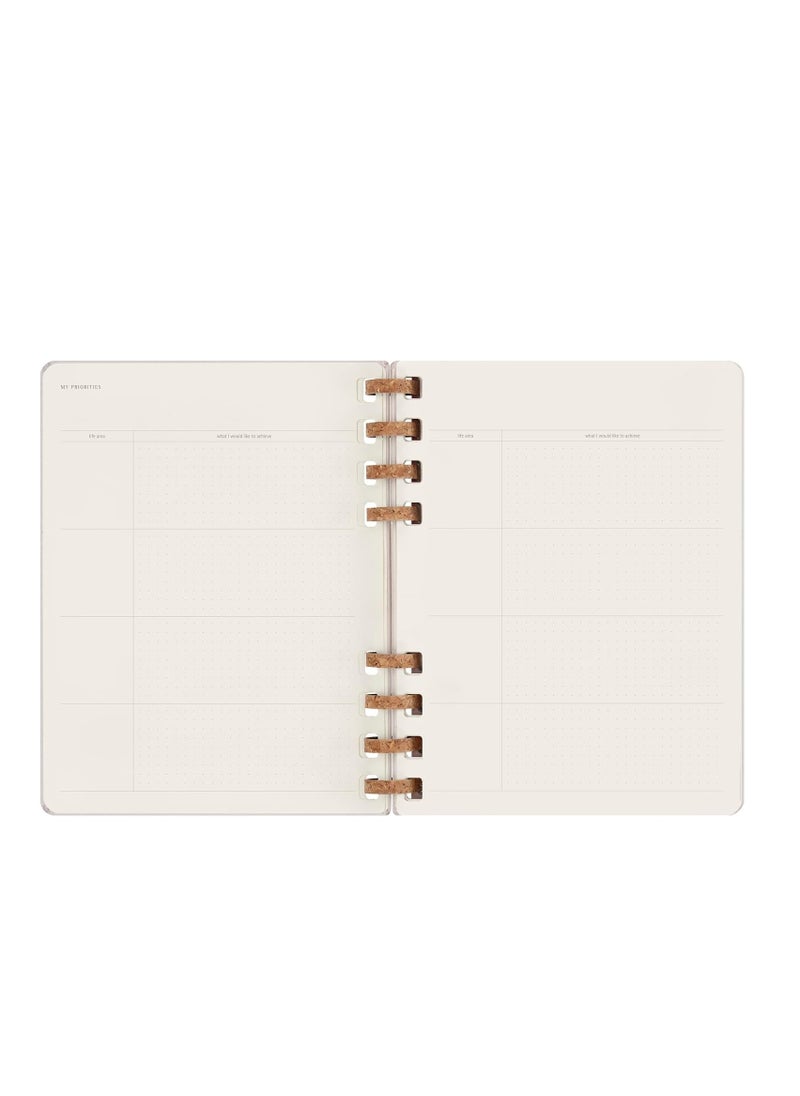 MOLESKINE Undated Spiral Weekly And Mondthly Agenda Hard Cover 19x25cm XL Size  - Image 5
