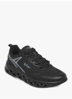 Lee Cooper Men's Logo Print Shoes with Lace-Up Closure  - Image 2