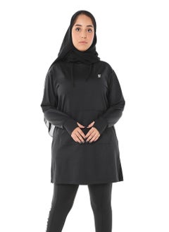 Moveletix Muslims Women’s Long Sleeve Workout Gym Hoodie Lightweight