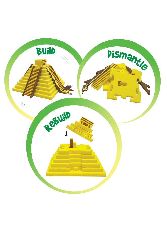 Imagimake Mapology Monuments of the World 3D Puzzle Set | Educational STEM Toy for Kids & Adults - Image 3