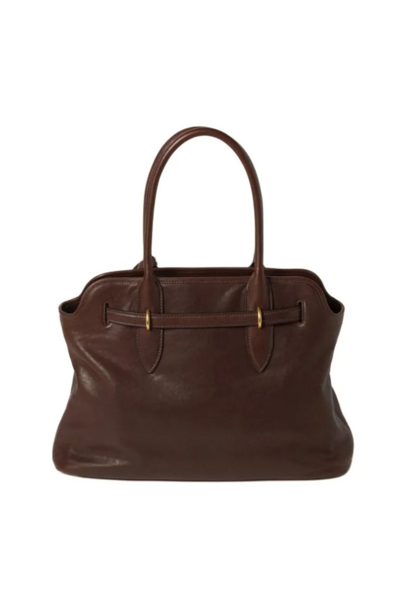 Miu Miu Aventure Nappa Leather Tote Bag - Image 3