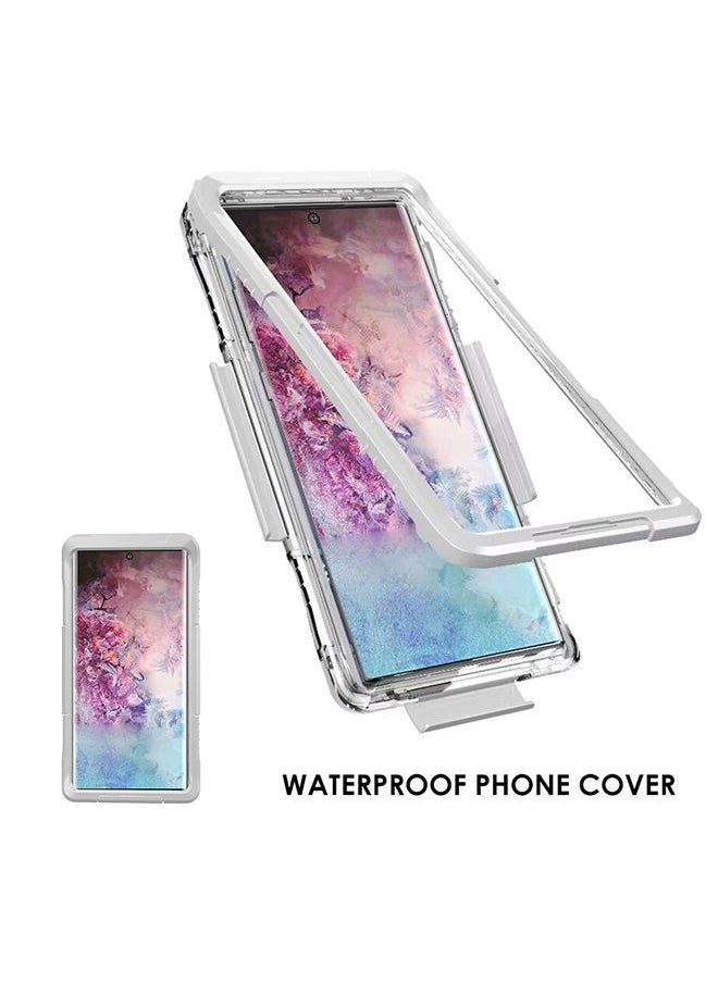 NIBEMINENT - Protective Case Cover For Samsung S10 Plus White - Image 1
