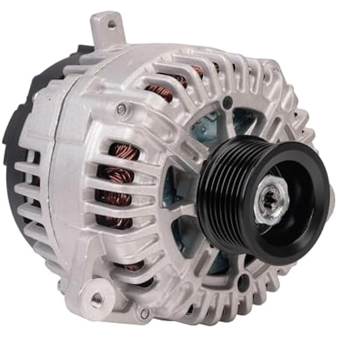 Kinwrdsn Alternator Compatible with Chevy 2007-2012 ColoradoFit for GMC 2007-2012 CanyonFit for Hummer 2007-2010 H3, 2009-2010 H3T L5Fit for Isuzu 2007-2008 i-290/i-370Replace 11148N 8158843480 - Image 1