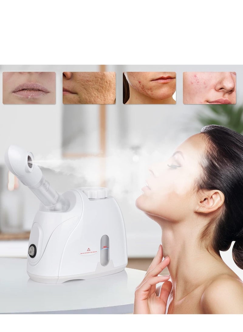 جهاز بخار للوجه مع مرطب بالرذاذ الدافئ للوجه والسبا للترطيب أو الاستخدام المنزلي أو الصالون - Image 2