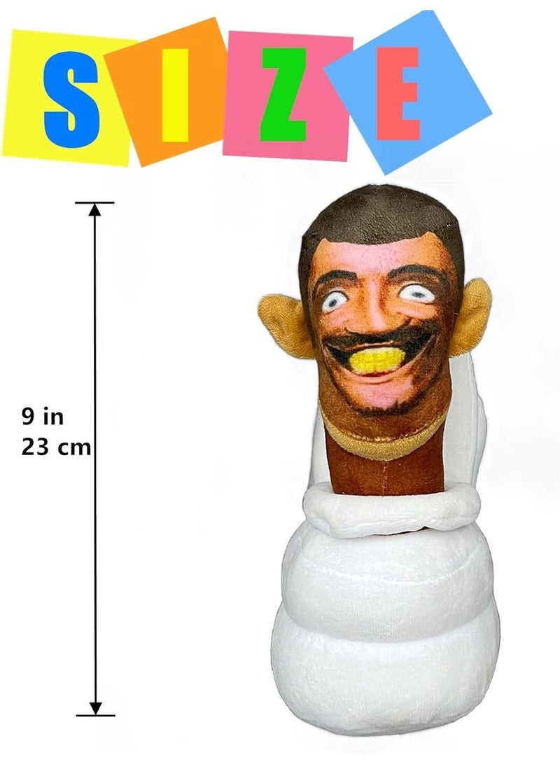 10" Skibidi Toilet Speaker Photographer Plush Toy Collectible Gift for Child Fans - Image 3
