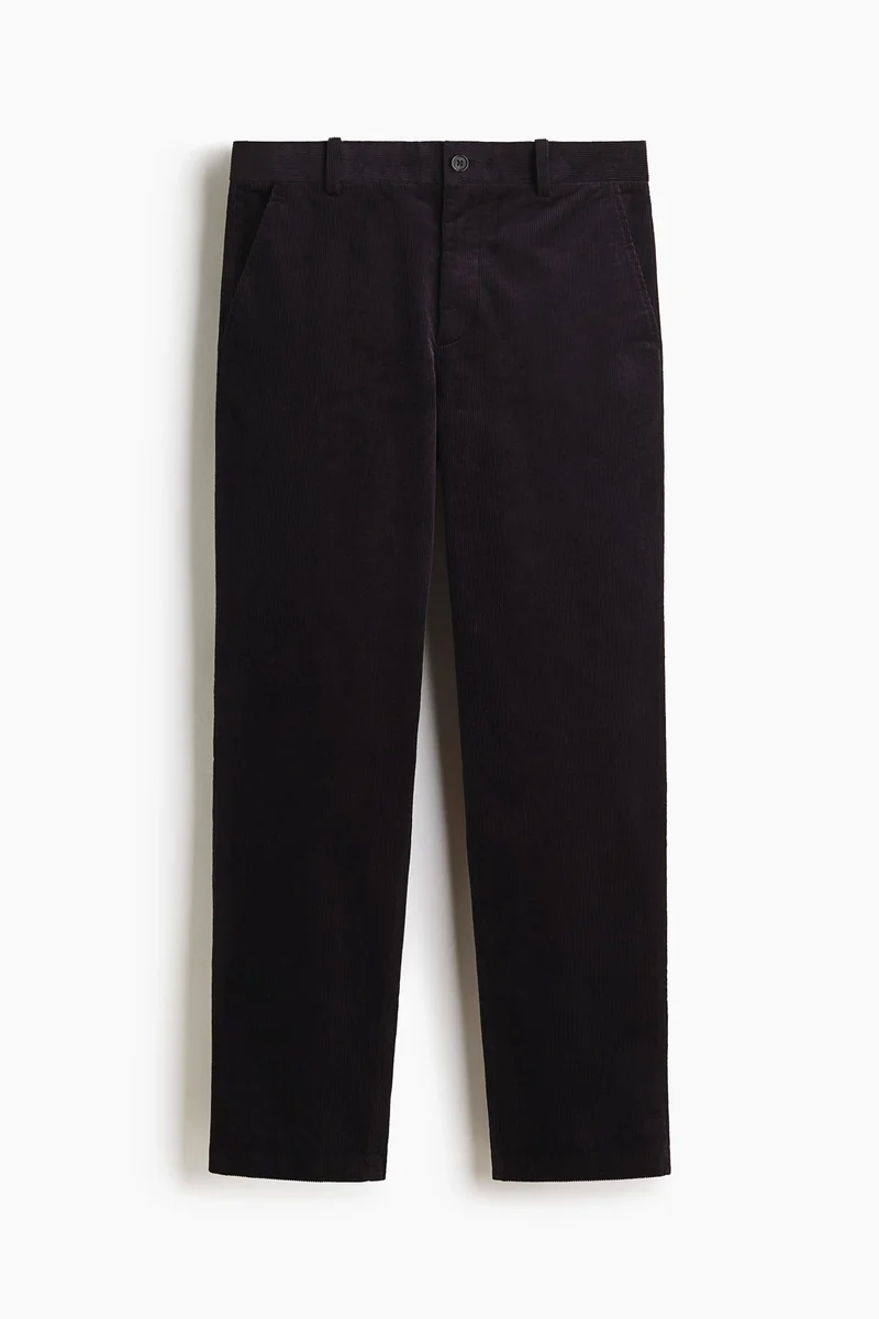 H&M  Regular Fit Corduroy trousers for Men | Best Price UAE