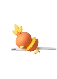 Chewable Cable Protectors Pikachu Eevee for iPhone Sleeping Orange Flame Bird (opp) Sleeping Orange Flame Bird (opp)