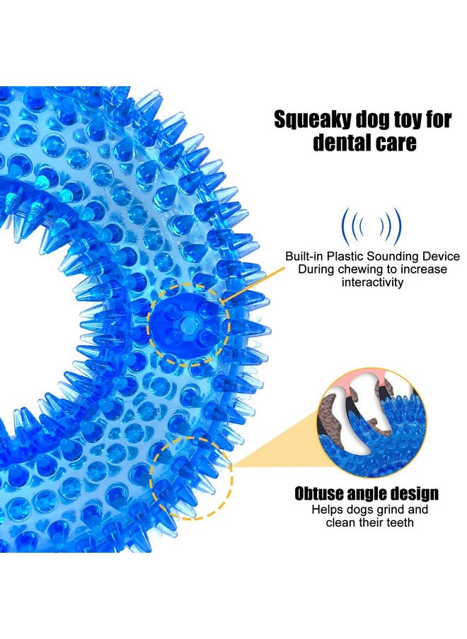 Andiker Andiker Squeaky Dog Toy, Safe TPR Chewable Dog Toys for Teeth Grinding&Cleaning Dog Fetch Toys for Enhancing Interactivity Outdoor Suitable for All Dog Sizes Puppy’s Gifts and Dog Lovers (Small)  - Image 3