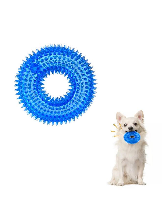 Andiker Andiker Squeaky Dog Toy, Safe TPR Chewable Dog Toys for Teeth Grinding&Cleaning Dog Fetch Toys for Enhancing Interactivity Outdoor Suitable for All Dog Sizes Puppy’s Gifts and Dog Lovers (Small)  - Image 1