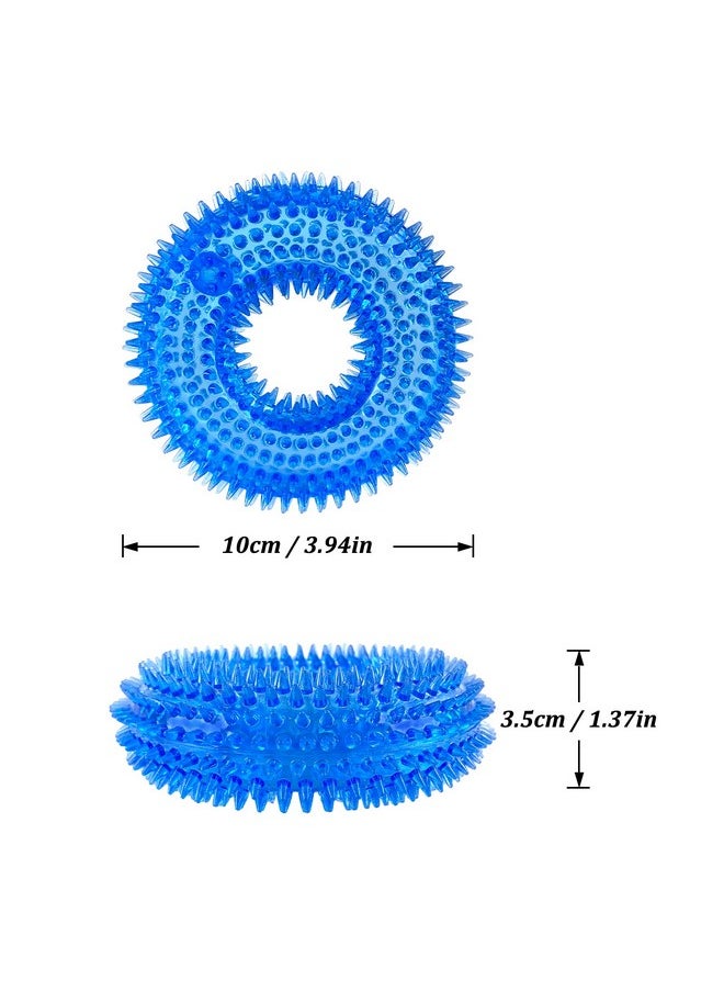Andiker Andiker Squeaky Dog Toy, Safe TPR Chewable Dog Toys for Teeth Grinding&Cleaning Dog Fetch Toys for Enhancing Interactivity Outdoor Suitable for All Dog Sizes Puppy’s Gifts and Dog Lovers (Small)  - Image 2