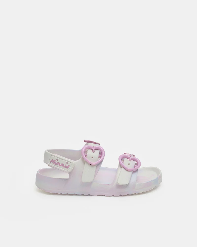 Redtag Girls Purple Minnie Sandals