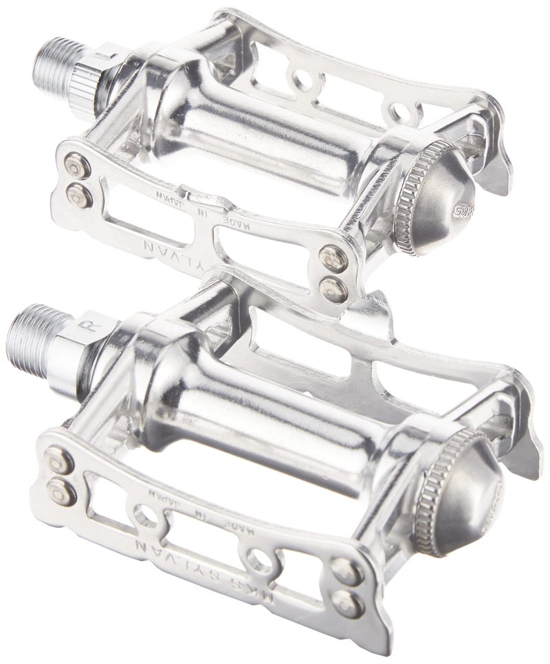 MKS Sylvan Track Pedal Silver, 9/16 Inch - Image 5