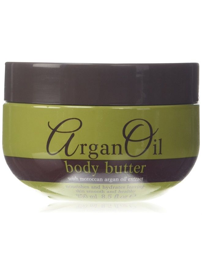 XPEL Argan Oil Hydrating Nourishing Cleansing Body Butter With Argan Oil (Nourishes and Hydrates Leaving Skin Smooth and Healthy) 8.5 oz - Image 1
