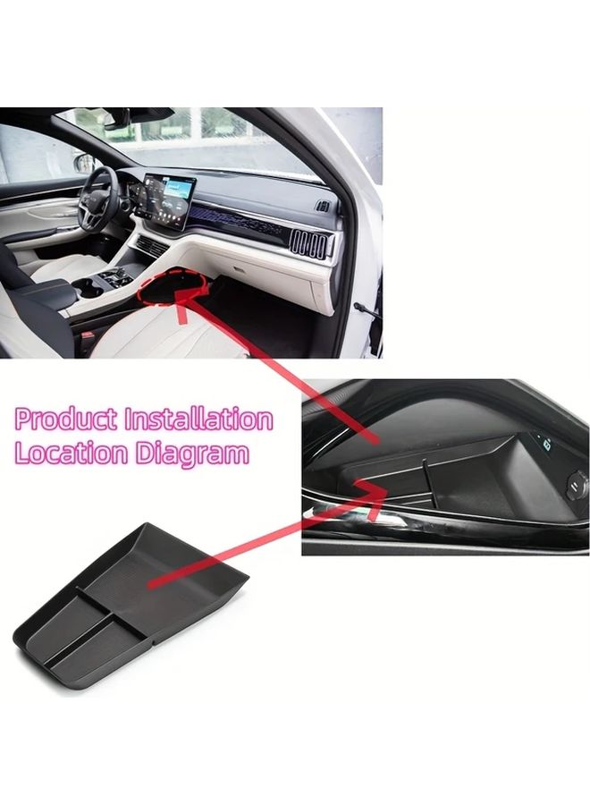 Car Center Console Lower Storage Box Organizer Compatible with 2023 2025 BYD Models - Image 1