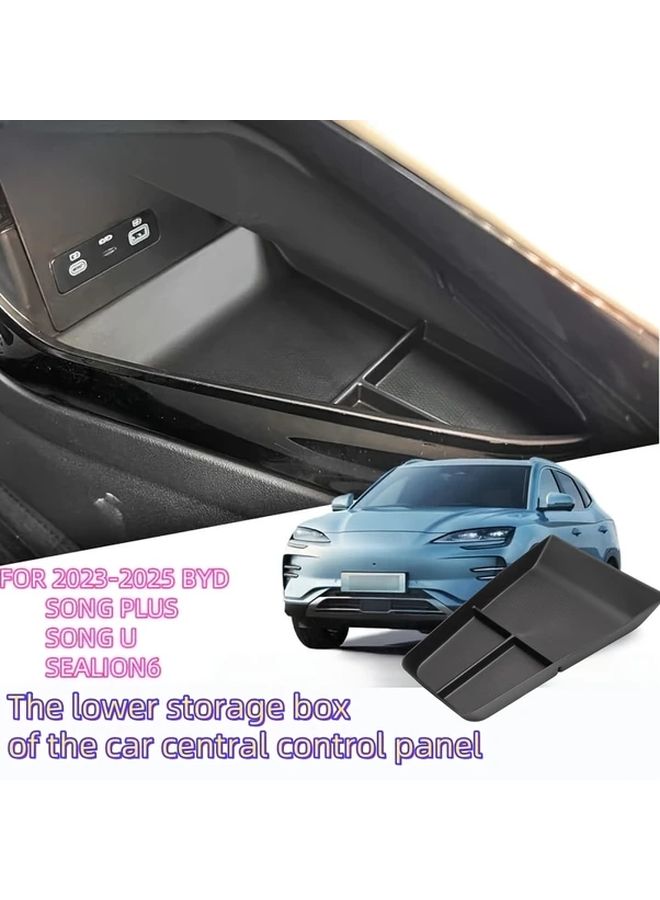 Car Center Console Lower Storage Box Organizer Compatible with 2023 2025 BYD Models - Image 2
