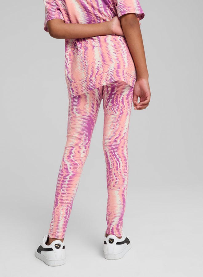 PUMA ESS NATURE 2.0 AOP Leggings G - Image 4