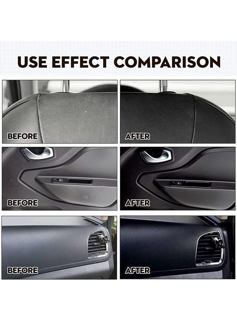 CMGTYYD 3-in-1 Crystal Coating for Car Plastic Parts, Plastic Restorer & Refresher for Car Interiors, High Gloss Hydrophobic Protector, Long-Lasting Shine (3PCS) - Image 3