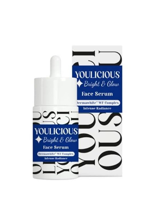 Youlicious Bright & Glow Face Serum Dermawhite WF complex Intense Radiance 30ml - Image 1
