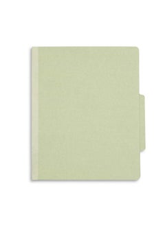 Blue Summit Supplies Green/Gray Classification Folders, Letter Size, 3 Dividers, With 2 Inch Tyvek Expansions, Classification Folders, 10 Pack  - Image 4