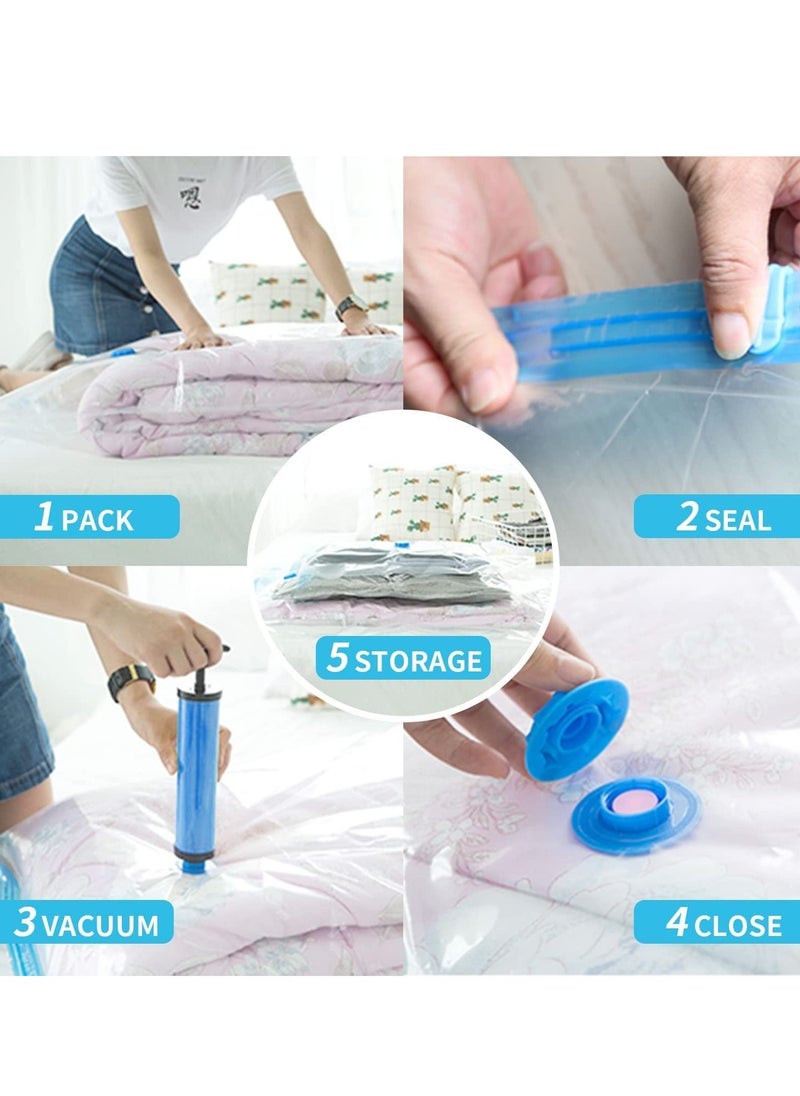 12 Pack Vacuum Storage Bags Space Saver Bags 3 Jumbo 3 Large 3 Medium 3 Small Compression Storage Bags for Comforters Clothes and Blankets Vacuum Sealer Bags Hand Pump Included Mixed Size - pzsku/Z74C990BD5036862BDE53Z/45/_/1674645222/adf4c70a-a93f-45ac-b3fd-2388aed3d0a3