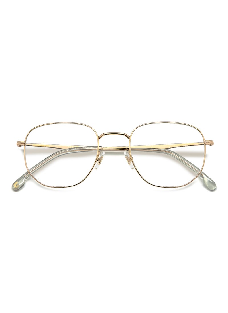 Carrera إطار نظارة كاريرا 323 44 معدني مستطيل الشكل للرجال - مقاس العدسة: 43.7 مم - ذهبي  - Image 4