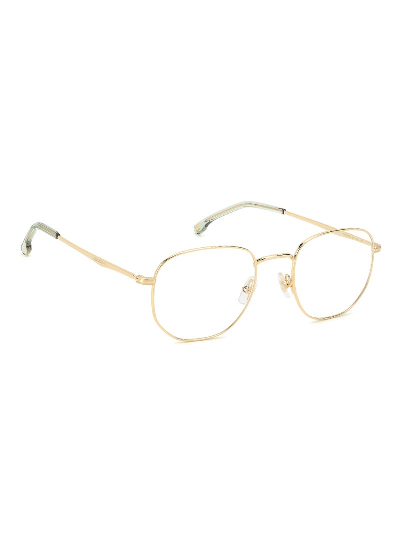 Carrera إطار نظارة كاريرا 323 44 معدني مستطيل الشكل للرجال - مقاس العدسة: 43.7 مم - ذهبي  - Image 2